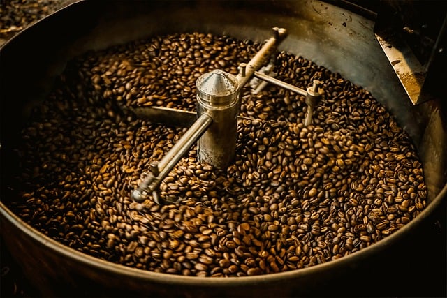 Chariots Coffee Roastery in action
